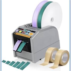 Ribbon Cutting Machine, 999Mm Automatic Tape Dispenser, Dual Modes for Precision
